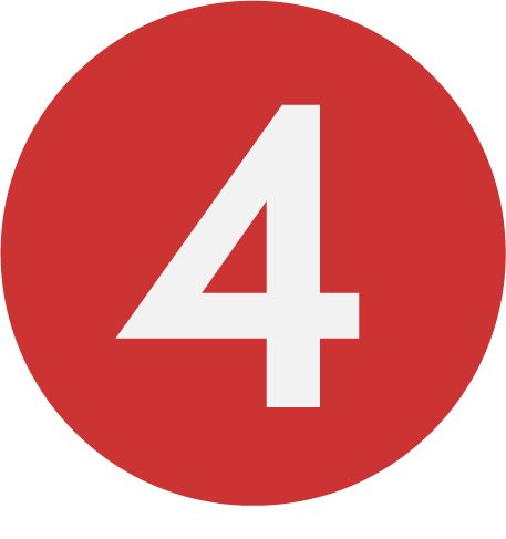 4 icon red